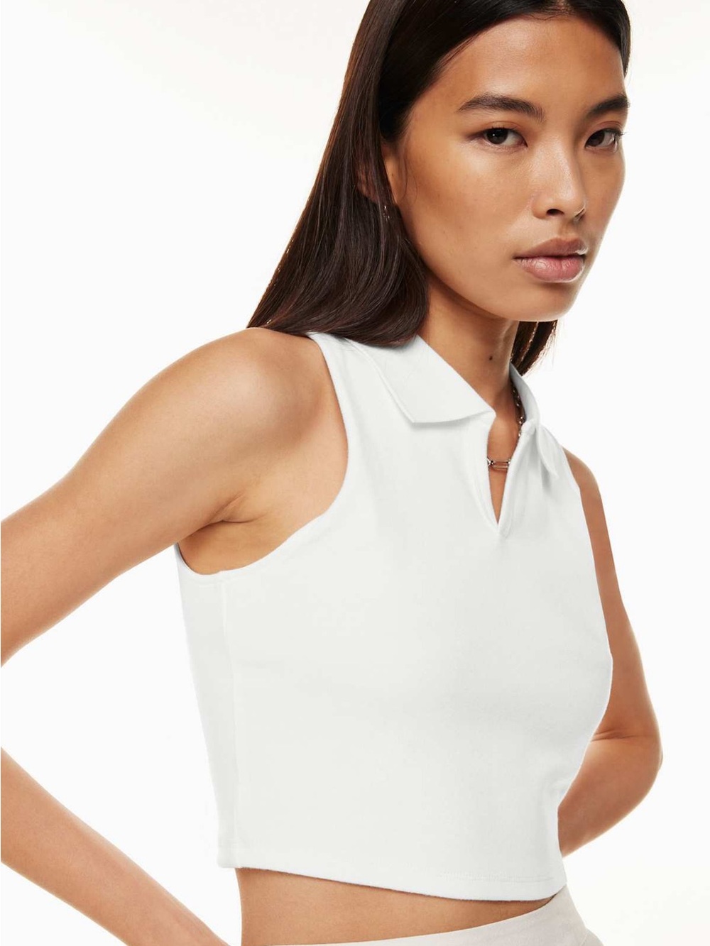 Sunday Best Knox Tank White Size Small